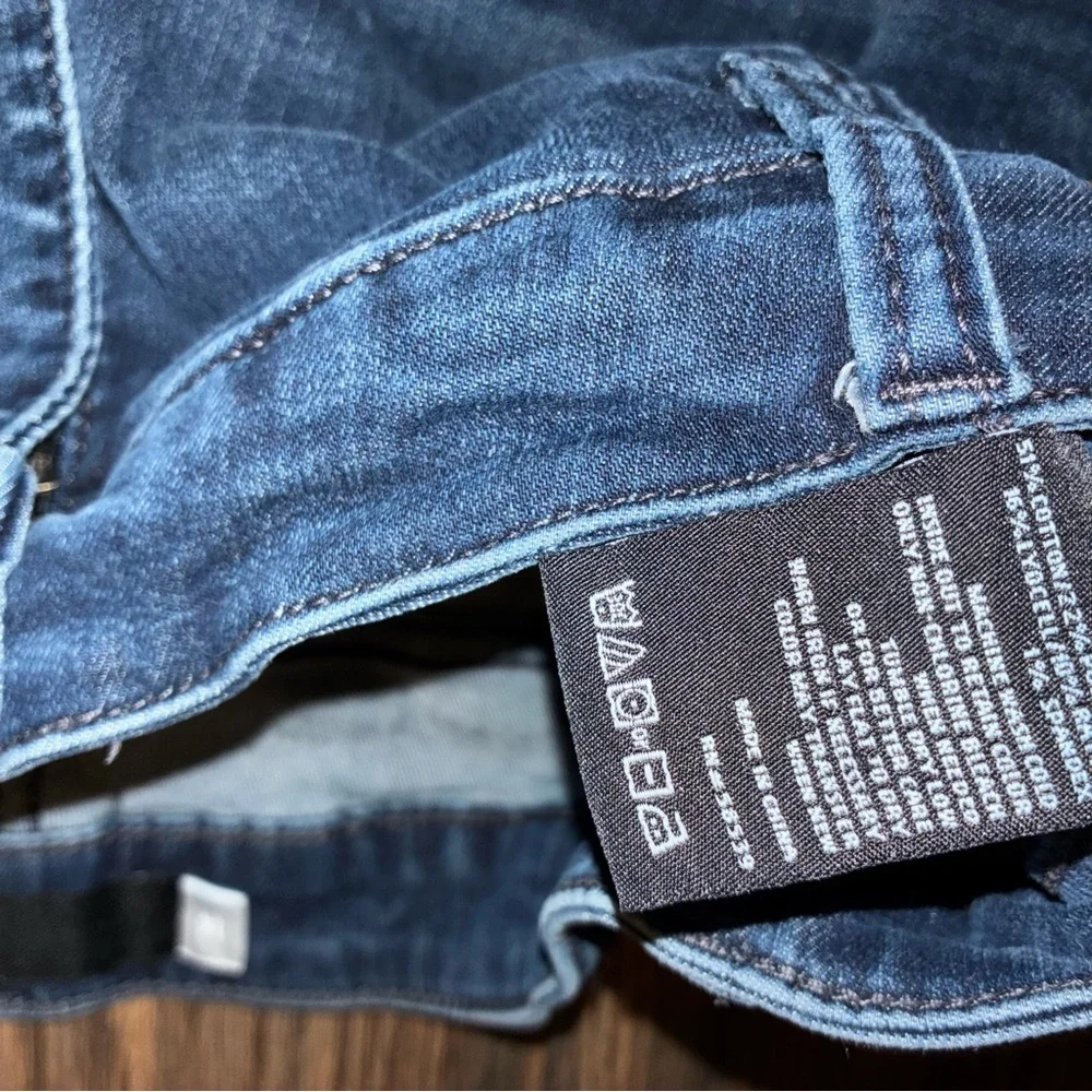 Kut from the Kloth Connie Ankle Skinny Jeans Size 14 Dark Wash Raw Hem - Picture 3 of 5